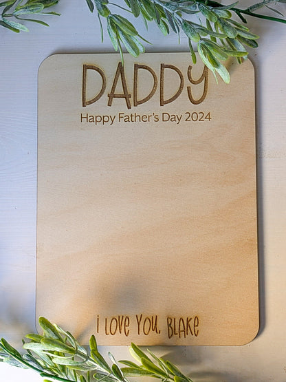 Father's Day DIY Sign