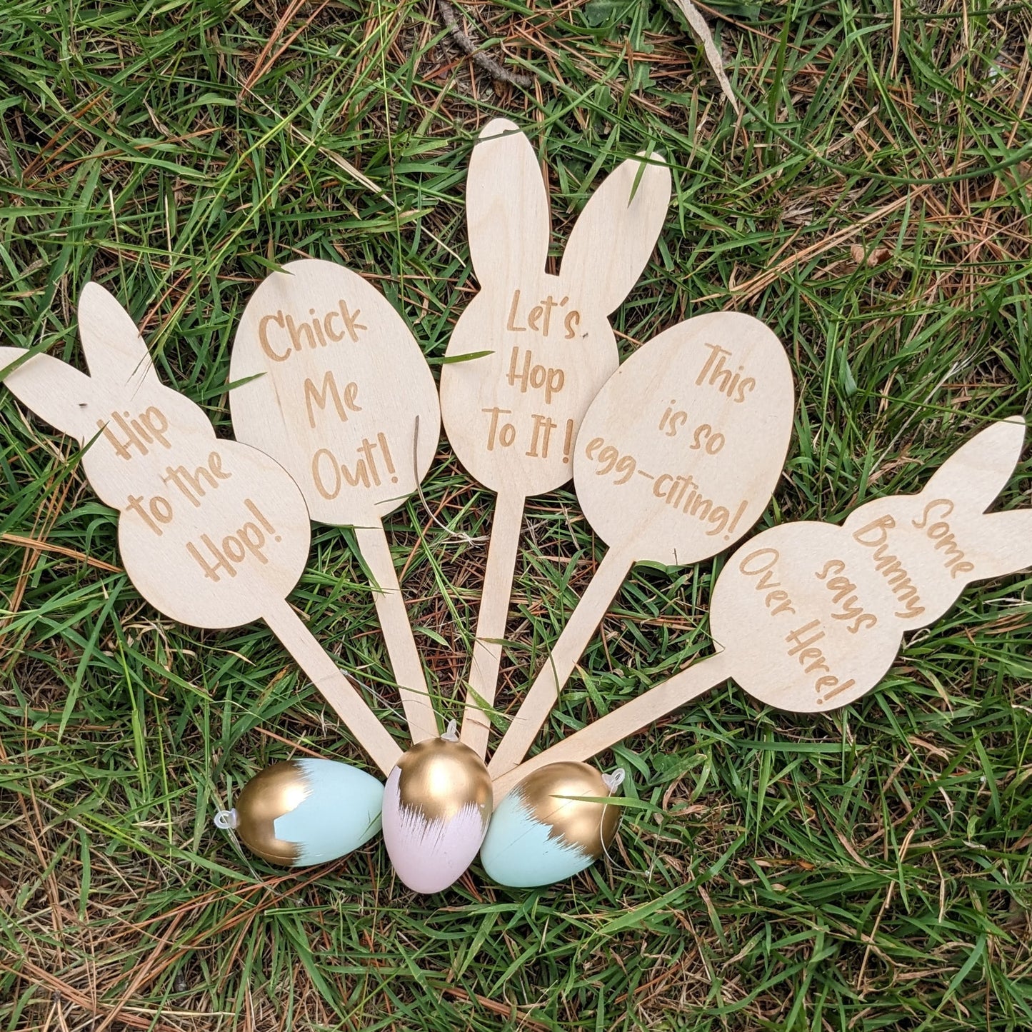 Easter Egg Hunt Markers