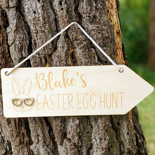 Easter Egg Hunt Sign